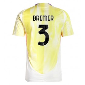 Juventus Gleison Bremer #3 Auswärtstrikot 2024-25 Kurzarm